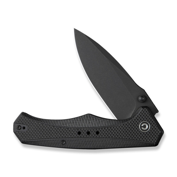 Ніж складаний туристичний Civivi Photonix, (9.4 см) 14C28N / G10 чорний