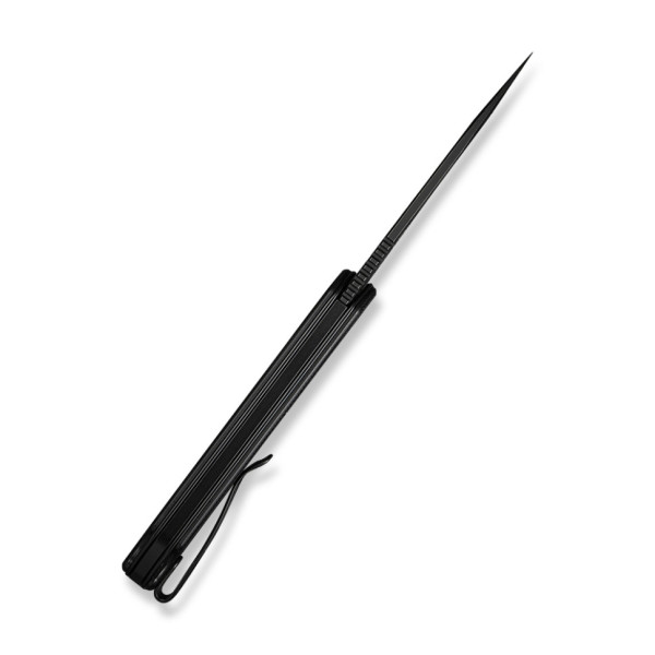 Ніж складаний кишеньковий Civivi Elementum Slip Joint, (7.5 см) 14C28N / G10 чорний