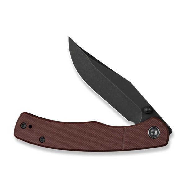 Ніж складаний кишеньковий Civivi Clingman, (7.6 см) Nitro-V / G10 темно-червоний