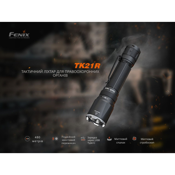 Ліхтар тактичний Fenix TK21R