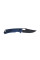 Ніж складаний туристичний SRM Retriever 9201-PL (9 см) 8Cr13MoV / FRN синій
