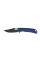 Ніж складаний туристичний SRM Retriever 9201-PL (9 см) 8Cr13MoV / FRN синій