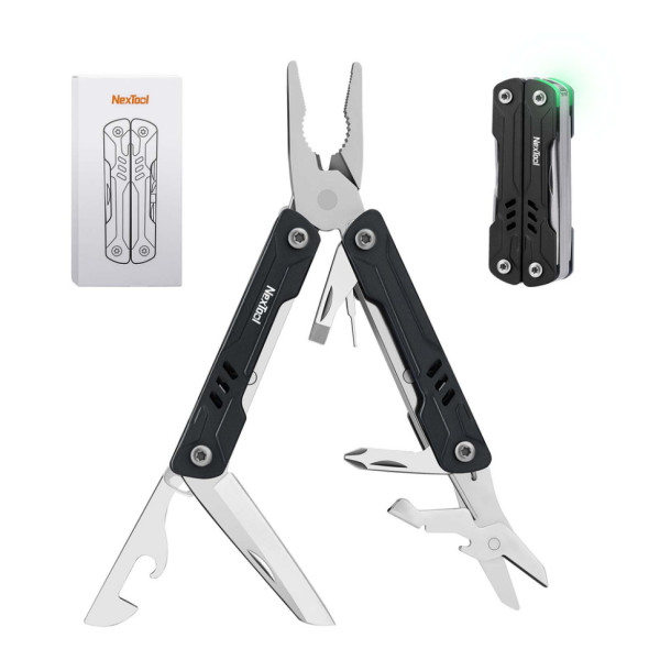 Мультитул NexTool Mini Sailor Pliers S11, чорний (NE20156C, NE20156E)