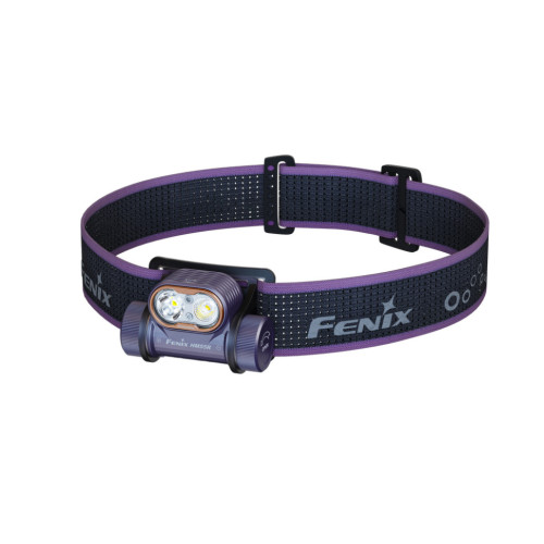 Ліхтар налобний Fenix HM55R, фіолетовий