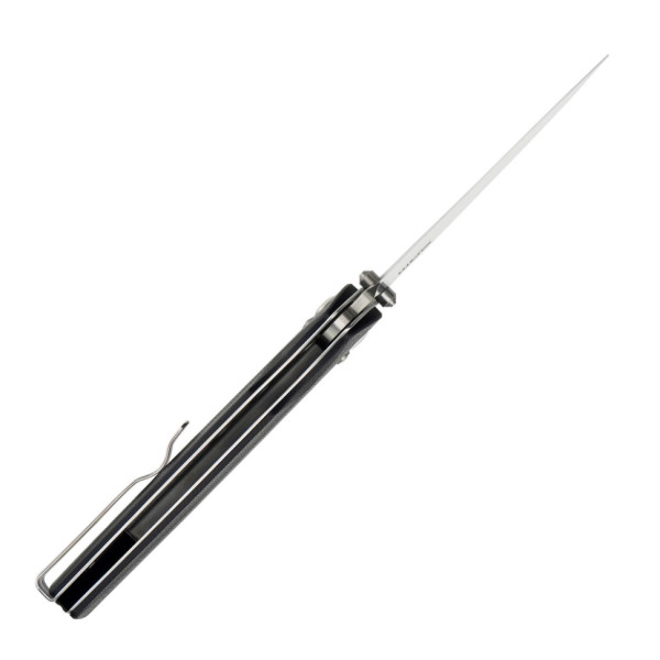 Ніж складаний туристичний SRM Terrier 258L-GB (9.3 см) D2 / G10 чорний