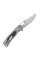 Ніж складаний туристичний SRM Retriever 9203-AK (9 см) 140Cr / G10 чорно-сірий