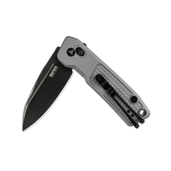 Ніж складаний кишеньковий SRM Scout 7229-AK (6.9 см) 14C28N / алюміній сірий