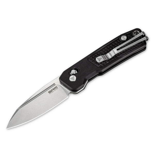 Ніж складаний кишеньковий SRM Scout 7229-GB (6.9 см) 14C28N / G10 чорний