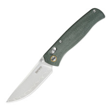 Ніж складаний SRM Medal 255L-MG3 сталь 140Cr Micarta зелений
