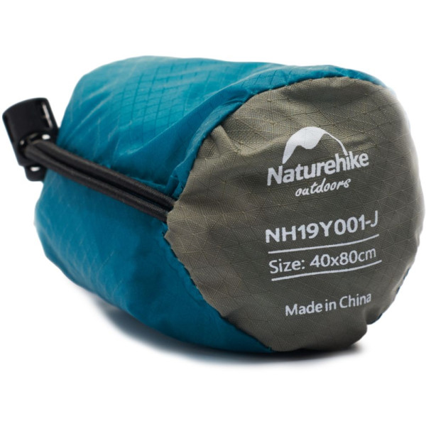Туристичний рушник Naturehike MJ01 Ultralight 80х40 см смарагдовий NH19Y001-J