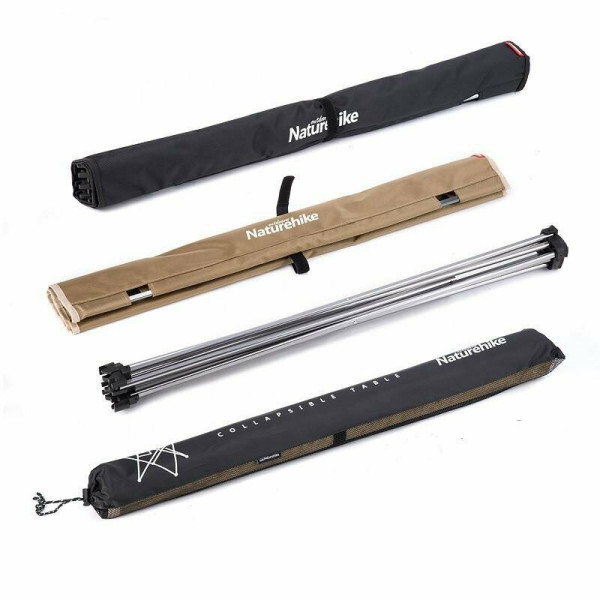 Стол раскладной Naturehike NH20JJ020 6927595763421 из ткани Оксфорд L черный