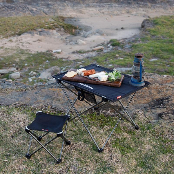 Стол раскладной Naturehike NH20JJ020 6927595763421 из ткани Оксфорд L черный