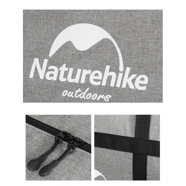 Сумка-баул Naturehike NH17S021-M 45 л серая складная 6927595724910