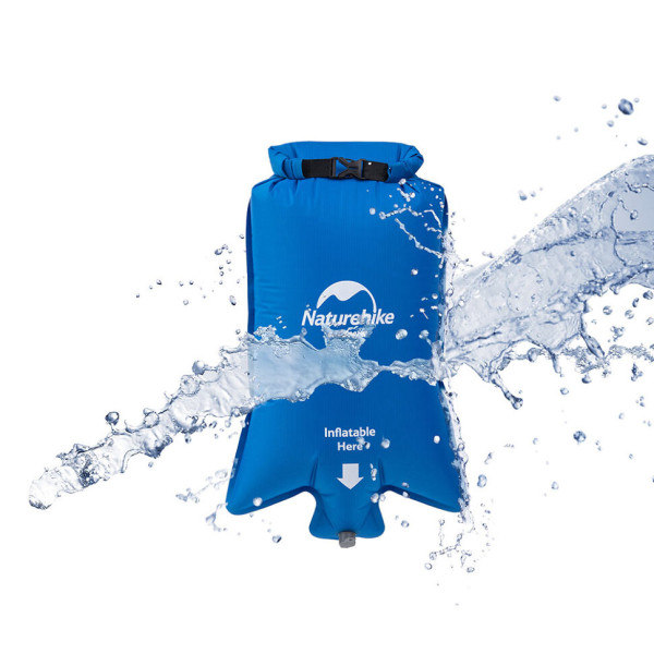 Гермомешок-насос Naturehike FC-10 NH19Q033-D нейлоновый синий