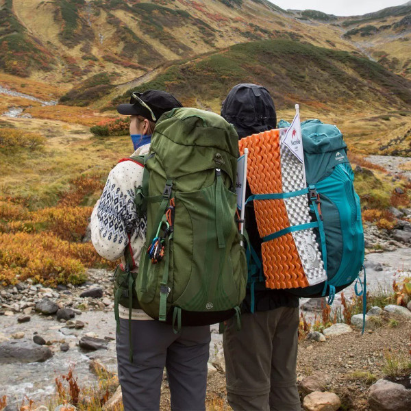 Рюкзак туристичний Naturehike NH16Y020-Q 55 л зелений нейлоновий