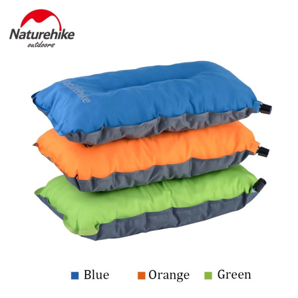 Подушка самонадувающаяся Naturehike Sponge automatic NH17A001-L светло-голубая
