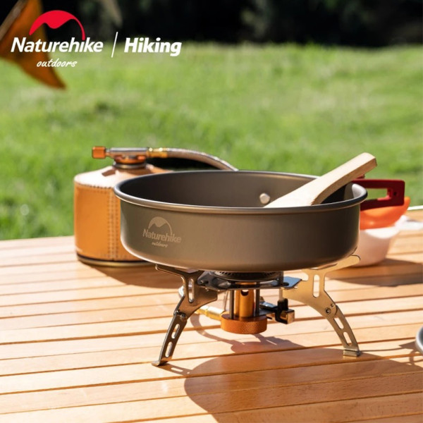 Газовий пальник Naturehike NH21RJ009 6927595701997 складний з п'єзопідпалом 3000 Вт