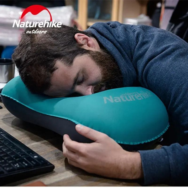 Подушка надувная Naturehike Ultralight TPU NH17T013-Z зеленая