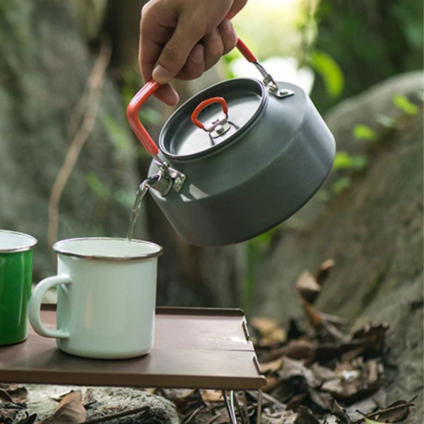 Чайник туристический Naturehike NH17C020-H 6927595708729 1.45 л алюминиевый