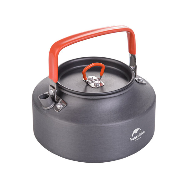 Чайник туристический Naturehike NH17C020-H 1.1 л алюминиевый серый