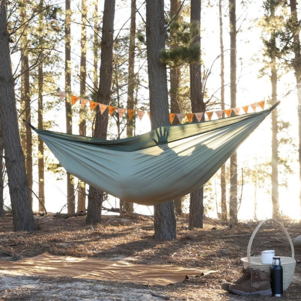 Гамак Naturehike NH21DC011 6927595713600 одинарный из полиэстера, оливковый