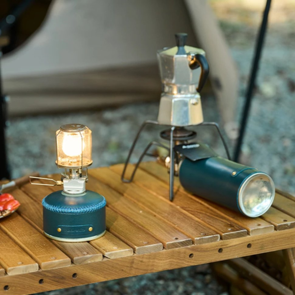 Чохол для газового балона 230г Naturehike NH20PJ084 шкіряний темно-синій