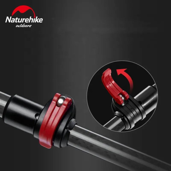 Карбонова трекінгова палиця Naturehike ST10 NH19S010-T 110 см блакитна