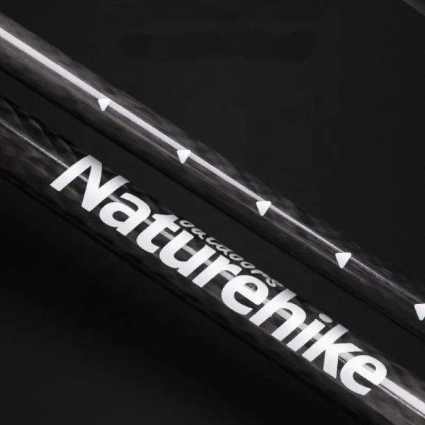 Карбонова трекінгова палиця Naturehike ST10 NH19S010-T 110 см блакитна