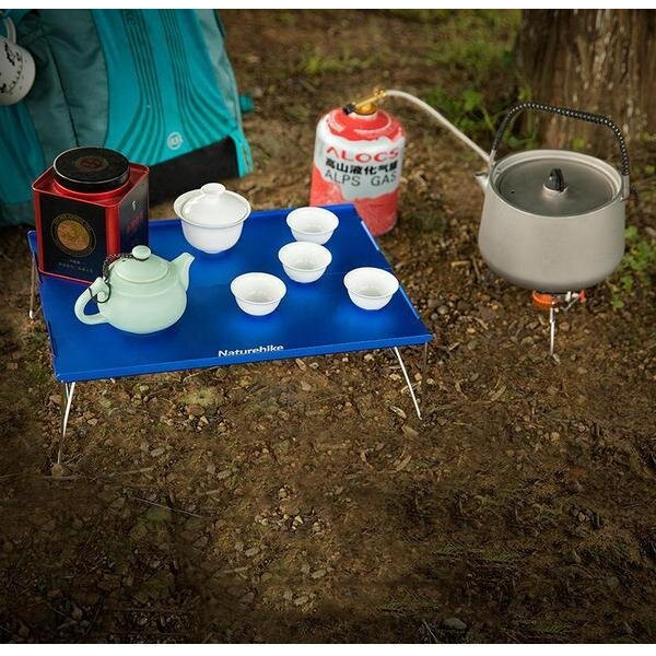 Стол раскладной Naturehike NH17Z001-L 6927595772287 алюминиевый тканевый серый