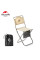 Стул раскладной Naturehike MZ01 NH18M001-Z алюминиевый черный