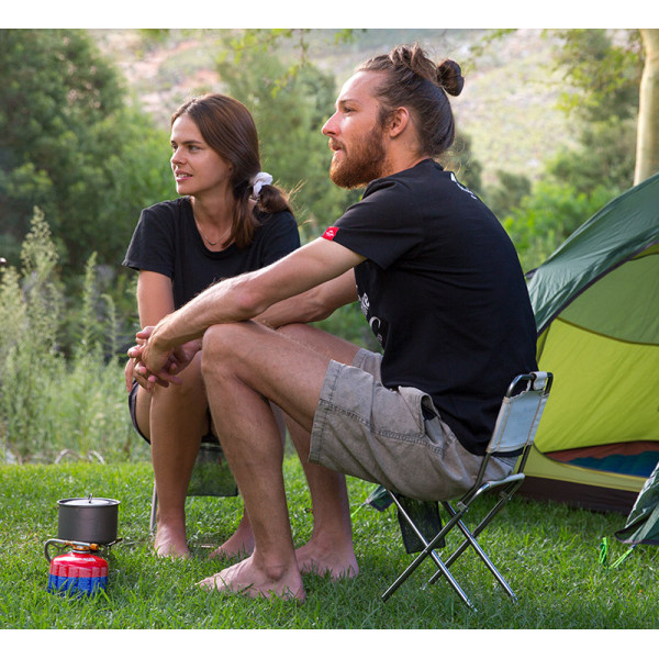 Стул раскладной Naturehike MZ01 NH18M001-Z алюминиевый черный