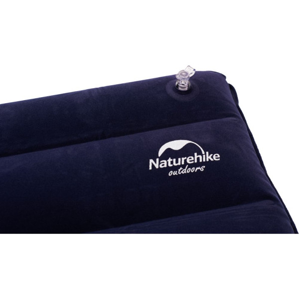 Подушка надувная Naturehike NH18F018-Z темно-голубая 85г