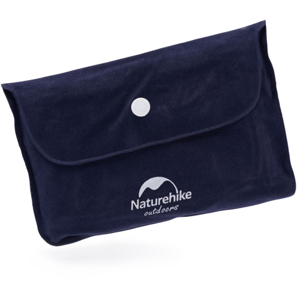 Подушка надувная Naturehike NH18F018-Z темно-голубая 85г