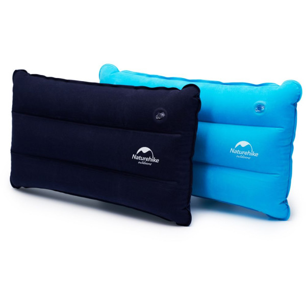 Подушка надувная Naturehike NH18F018-Z темно-голубая 85г