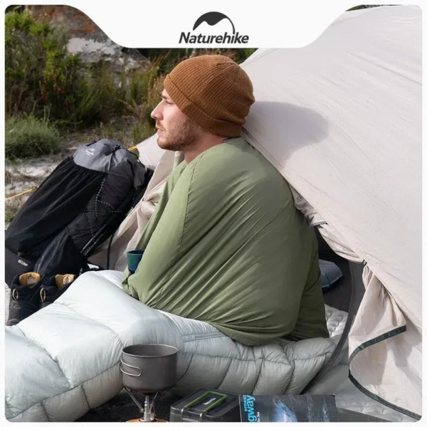 Вкладыш в спальный мешок Naturehike CNH22SD016 нейлоновый зеленый 6975641885818