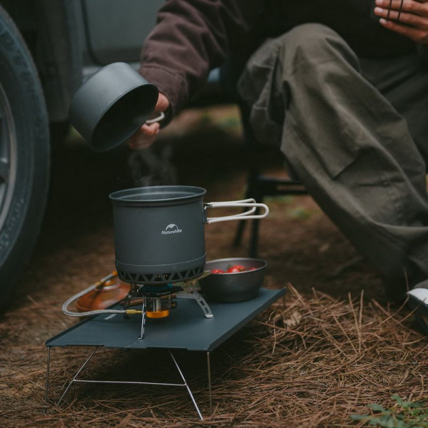 Набор туристической посуды Naturehike CNK2300CJ0002 6976023929571 из алюминия 1.8 л