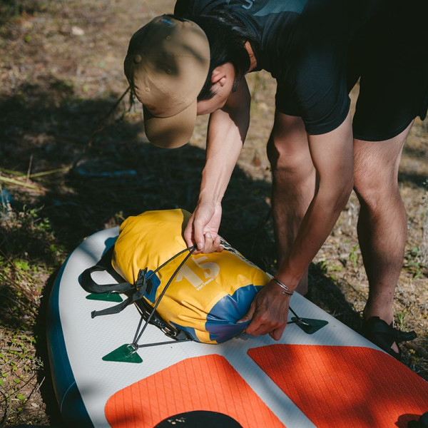 Водонепроникний рюкзак Naturehike CNK2300BS017 15 л IPX6 жовтий
