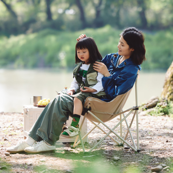 Стілець складаний Naturehike Stellaluna T01 L бежевий 6975641883166