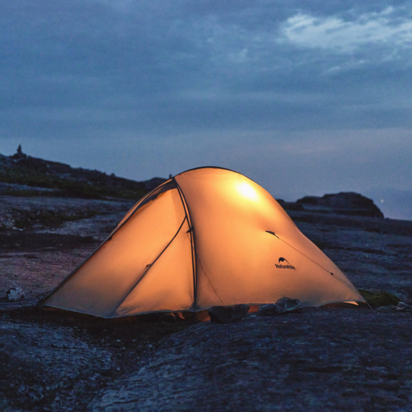 Палатка сверхлегкая двухместная Naturehike Cloud Up Pro 6927595776988 20D песочная