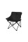 Стул складной Naturehike Stellaluna T01 CNH23JU13002 L черный стальной