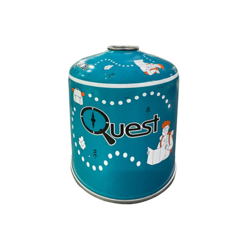Газовый баллон туристический Quest Q-G450 резьбовой 450г