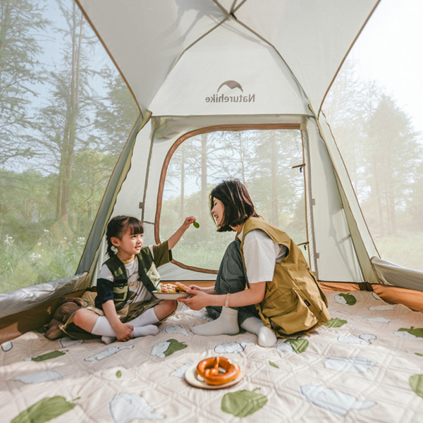 Тент для кемпинга Naturehike CNK2450WS021 автоматический бежевый
