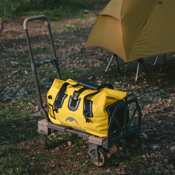 Водонепроникна дорожня сумка Naturehike CNK2450XB015 60 л жовта IPX6