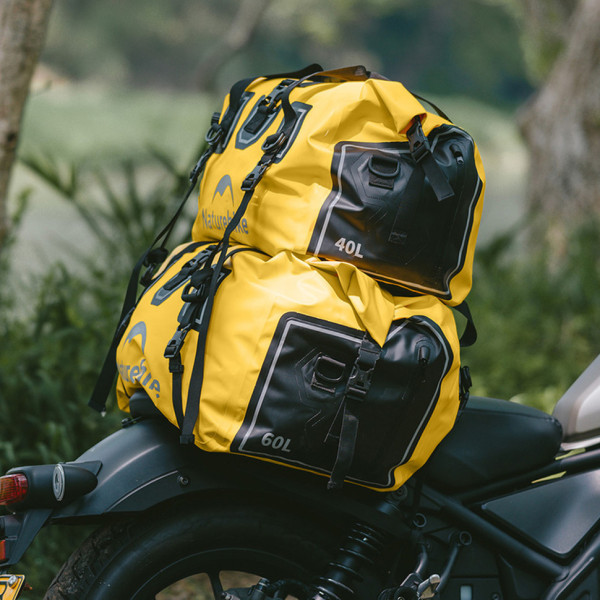 Водонепроникна дорожня сумка Naturehike CNK2450XB015 60 л жовта IPX6
