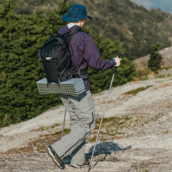 Коврик туристический складной Naturehike CNK2450WS044 двухместный IXPE синий