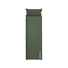 Самонадувний килимок Naturehike CNK2550WS025 з подушкою 200х65 см зелений