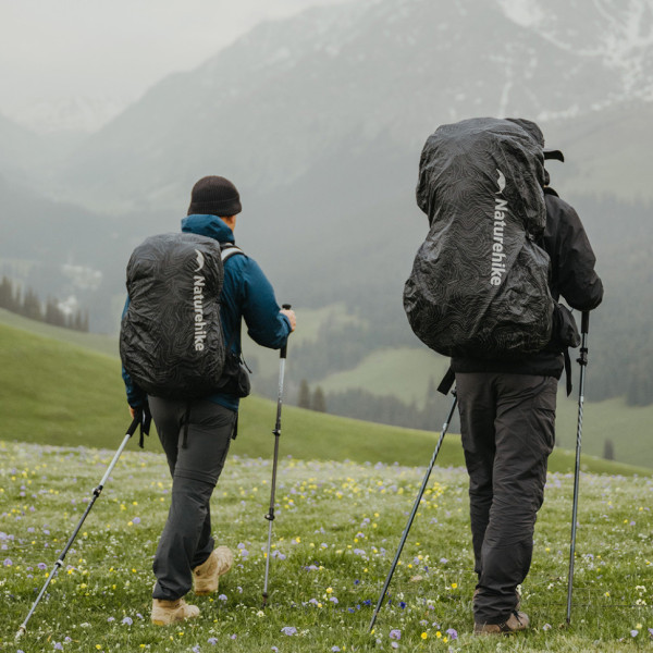 Чохол для рюкзака Naturehike CNK2450PJ010 M 30-40л водонепроникний чорний