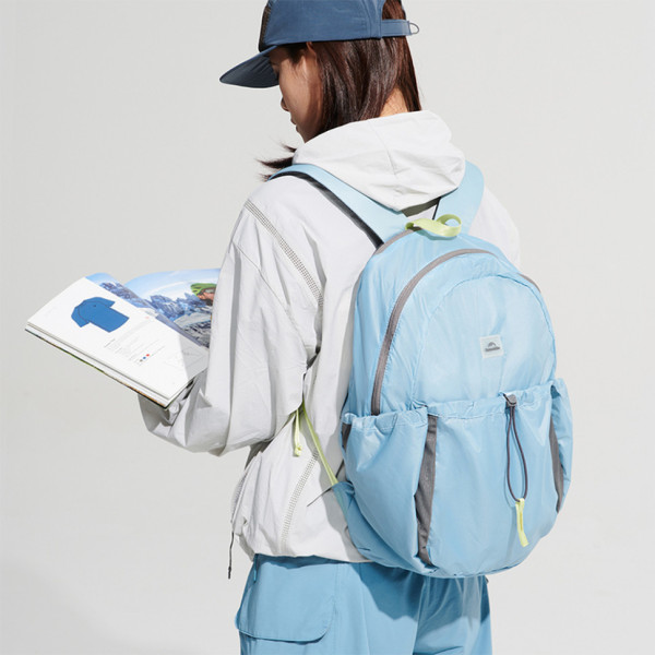 Рюкзак ультралегкий Naturehike CNK2450XB026 20 л блакитний нейлоновий