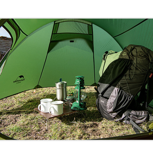 Палатка туристическая трехместная Naturehike Opalus UL NH17L001-L светло-зеленая