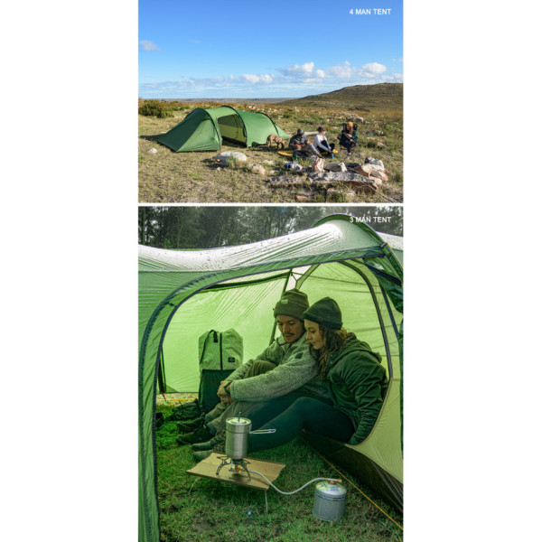 Палатка туристическая трехместная Naturehike Opalus UL NH17L001-L светло-зеленая